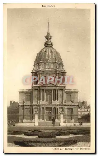 Cartes postales Paris Invalides