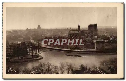 Ansichtskarte AK Les Petits Tableaux De Paris Panorma pris de la tour