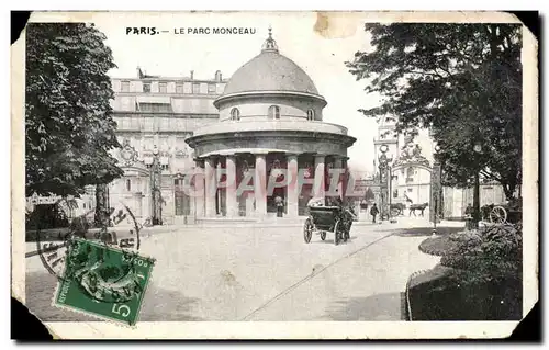 Cartes postales Paris Le Parc Monceau