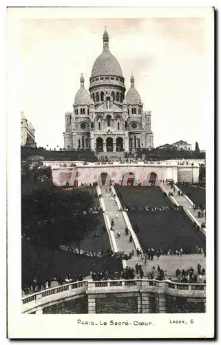 Cartes postales Paris le Sacre Coeur Montmartre