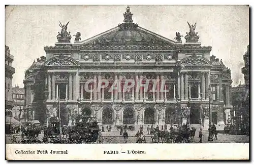 Ansichtskarte AK Paris Collection petit Journal Paris L&#39Opera