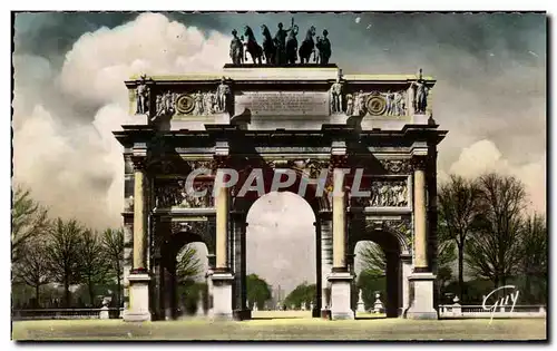 Cartes postales Paris Et Ses Merveilles Arc de triomphe du Carrousel