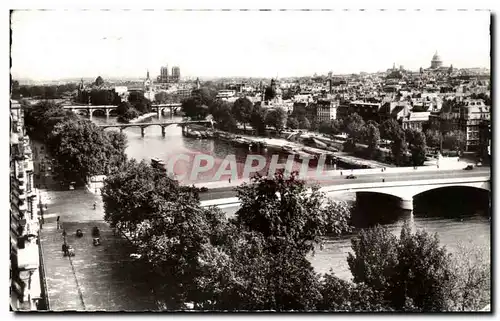 Cartes postales moderne Paris Vue Panoramlque Sur La Seine