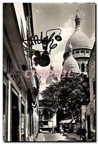 Ansichtskarte AK Paris Rue Du Chevalier De La Barre Sacre Coeur Montmartre