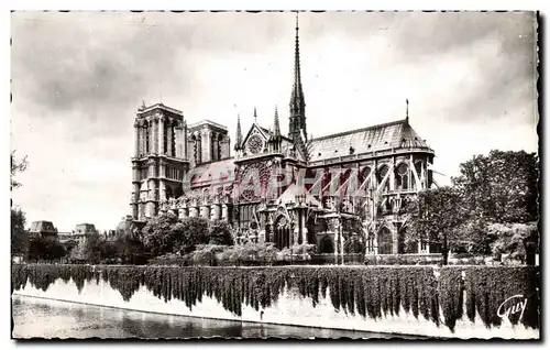 Ansichtskarte AK Paris Abside de la Cathedrale Notre Dame