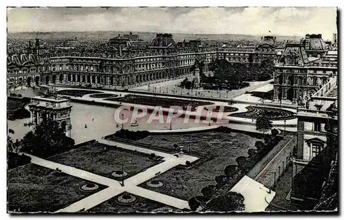 Cartes postales Paris Panorama du louvre