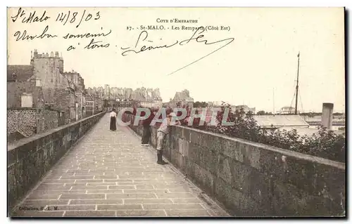 Cartes postales St Malo Les Remparts