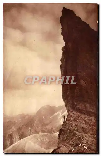 Ansichtskarte AK Pyrenees La breche de Rolland Muraille cote sud Cirque de Gavarnie