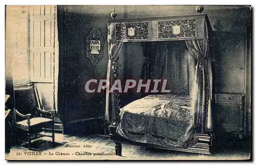 Ansichtskarte AK Vizille Le Chateau Chambre presidentielle