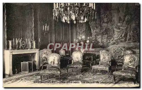 Cartes postales Rambouillet Le chateau Le Salon De reception