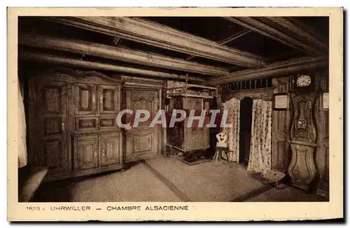 Cartes postales Uhrwiller Chambre Alsacienne