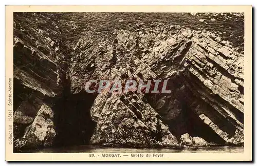 Cartes postales Morgat Grotte du Foyer