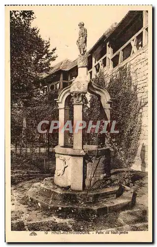 Ansichtskarte AK Haut Roenigbourg Puits Du Haut Jardin