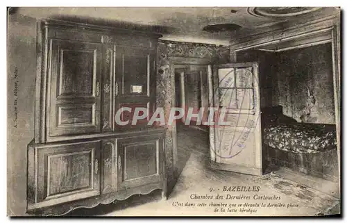 Cartes postales Bazeilles Chambre Des Dernieres cartouches militaria