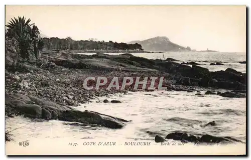 Cartes postales Cote D&#39Azur Boulouris Bords de mer