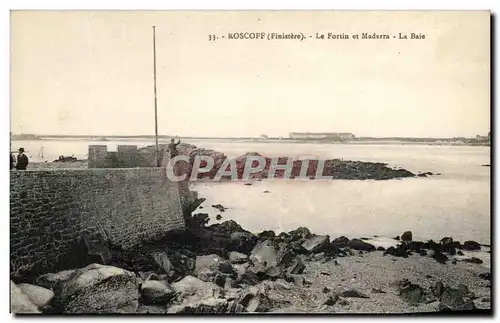 Cartes postales Roscoff Le Fortin et Maderra La Baie