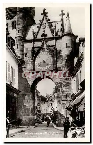 Cartes postales Auxerre L'horloge