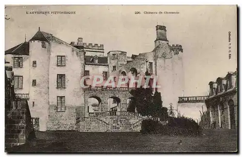 Ansichtskarte AK L&#39Auvergne Pittoresque Chateau de Chazeron