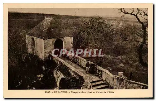 Cartes postales Le Faouet Chapelle St Michel et Vallee de L'Ellee