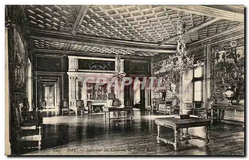 Cartes postales Pau Interieur du Chateau le grand salon