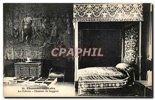 Cartes postales Chaumont sur Loire Le Chateau Chambre de Ruggieri