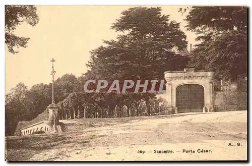 Cartes postales Sancerre Porte Cesar