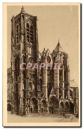 Cartes postales Bourges La Cathedrale Saint Etienne