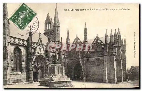 Cartes postales Le Folgoat le portail de Transport et le calvaire