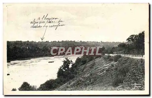 Ansichtskarte AK La bouexiere l&#39Etang de Chevre Vue Prise de la route la touche Mellet