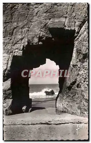 Ansichtskarte AK Quiberon Cote Sauvage L&#39Arche de Port Blanc