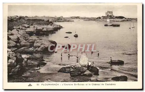 Cartes postales Ploumanach l&#39Oratoire St Guirec et le Chateau de Costaeres