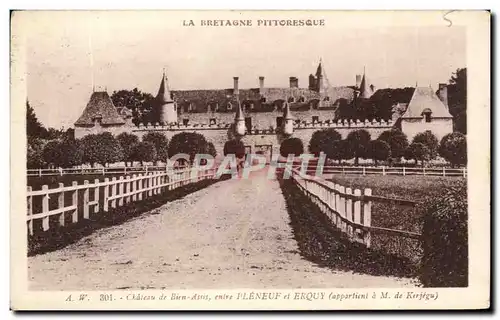 Ansichtskarte AK La Bretagne Pittoresque Chateau de Bien Assis Entre Pleneuf et Erquy Kerjegu