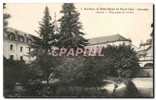 Ansichtskarte AK Basilique de Notre Dame du Sacre coeur Issoudun Vue prise du Cloitre