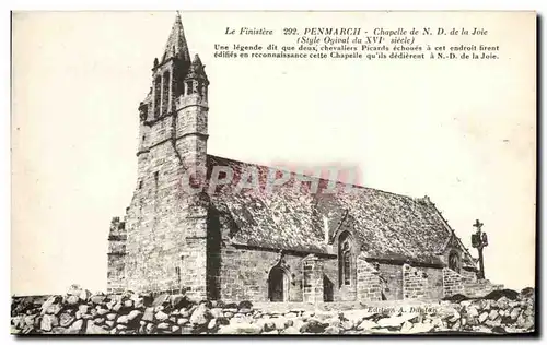 Cartes postales Penmarch Chapelle de N D de la Joie