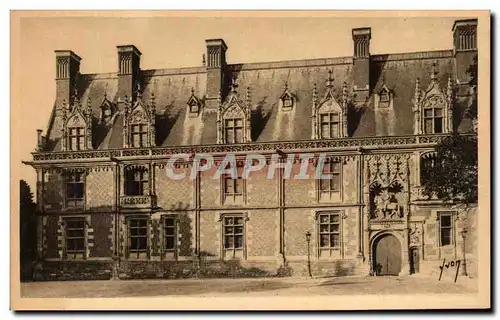 Cartes postales Chateau De Blois Facade Louis XII