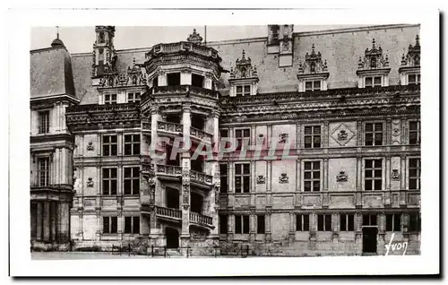 Cartes postales Blois Le Chateau Escalier Francois 1er