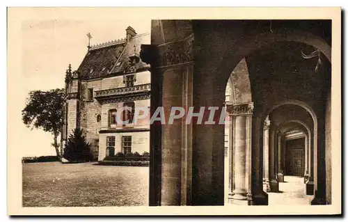 Ansichtskarte AK Chateau de Chaumount sur Loire Interieur de la Cour La Chapelle Les Arcades