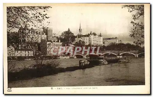 Cartes postales Pau Vue Generale Sur Le Gave