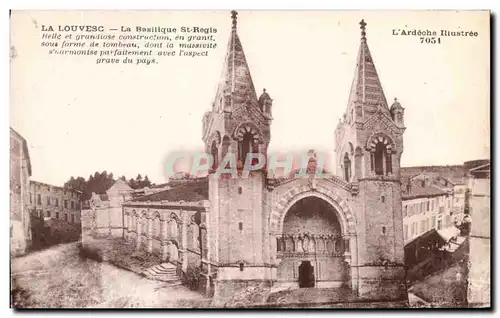 Cartes postales La Louvesc La Basilique St Regis