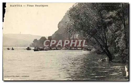 Cartes postales Nantua Fetes Nautiques