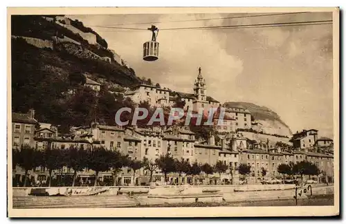 Ansichtskarte AK Grenoble Le Couvent Ste Marie et le Telepherique de la Bastille