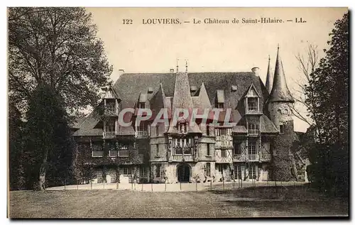 Ansichtskarte AK Louviers Le Chateau de Saint Hilaire