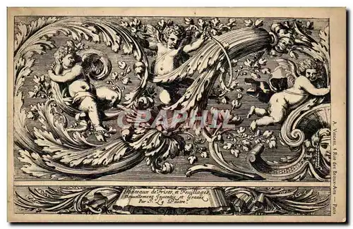 Cartes postales Dessin antiquite