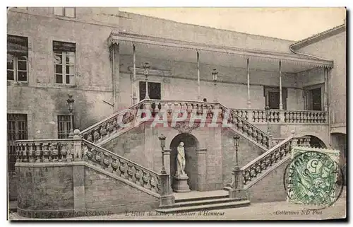 Cartes postales Carcassonne L&#39Hotel de Vitte L&#39Escalier d&#39Honneur