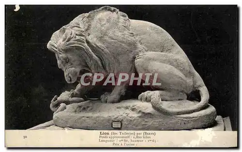 Ansichtskarte AK Lion Edmond Coignet Rue de lonres paris