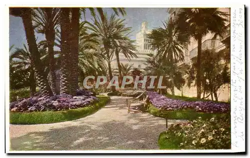 Cartes postales San Remo Hotel Royal Autocromie Nebbia