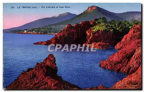 Cartes postales Le Trayas Pic d&#39Aurele et Cap Roux