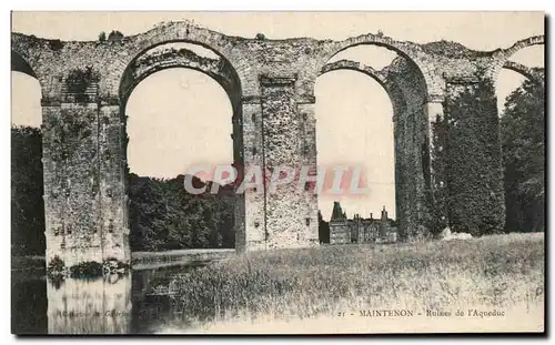 Cartes postales Maintenon Ruines de l&#39Aqueduc