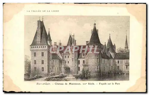 Ansichtskarte AK La Vallee de La Loire Eure et Loire Chateau de Maintenon