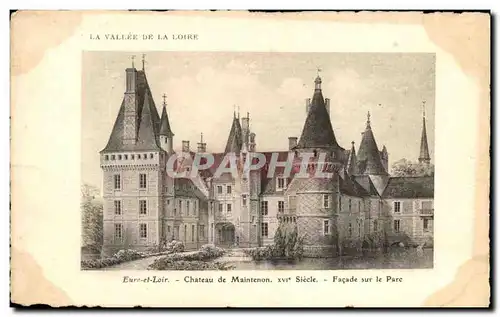 Cartes postales La Vallee de La Loire Eure et Loire Chateau de Maintenon